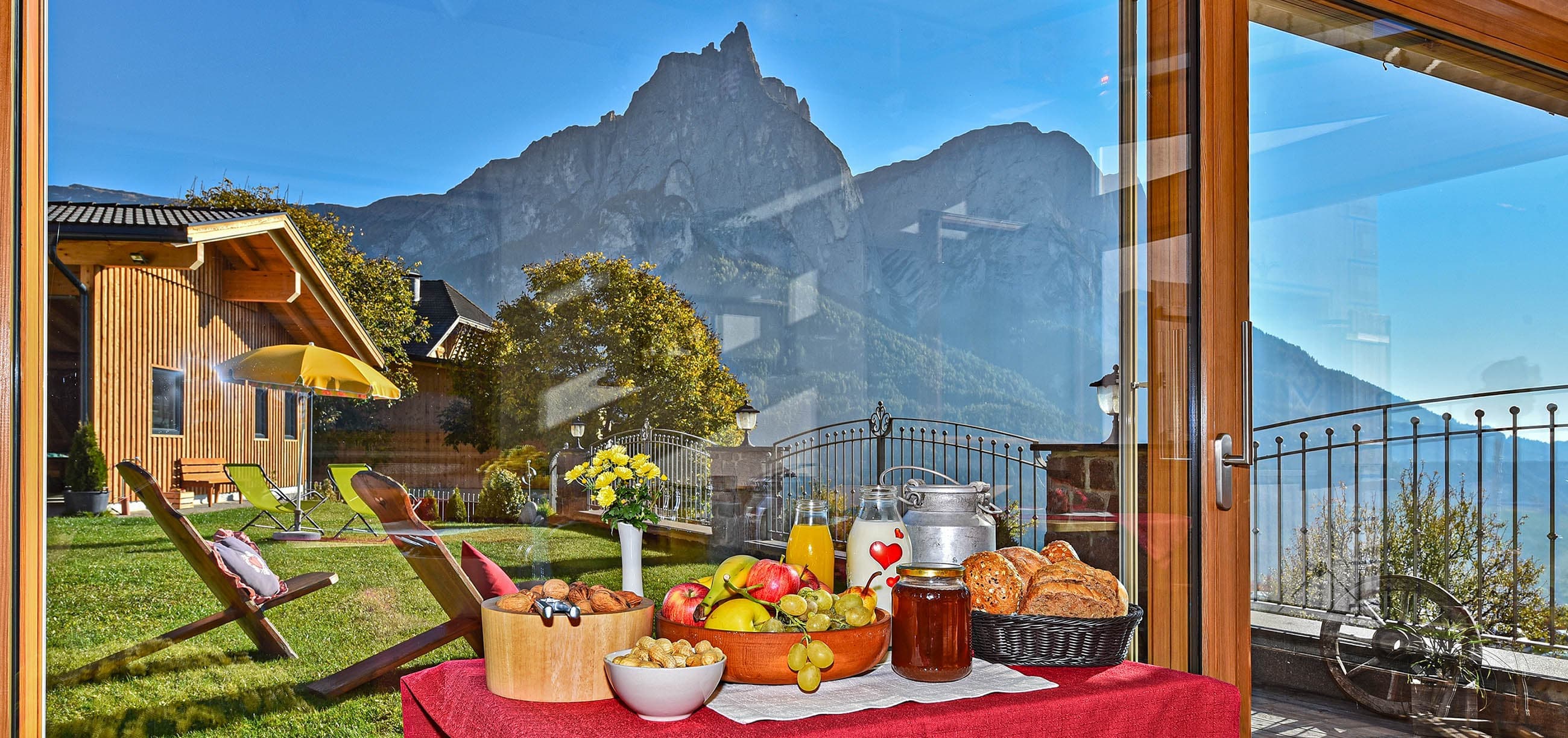 Frühstück Hofeigene Produkte Formsunhof Seiser Alm Südtirol Kastelruth Bauernhofurlaub (3)